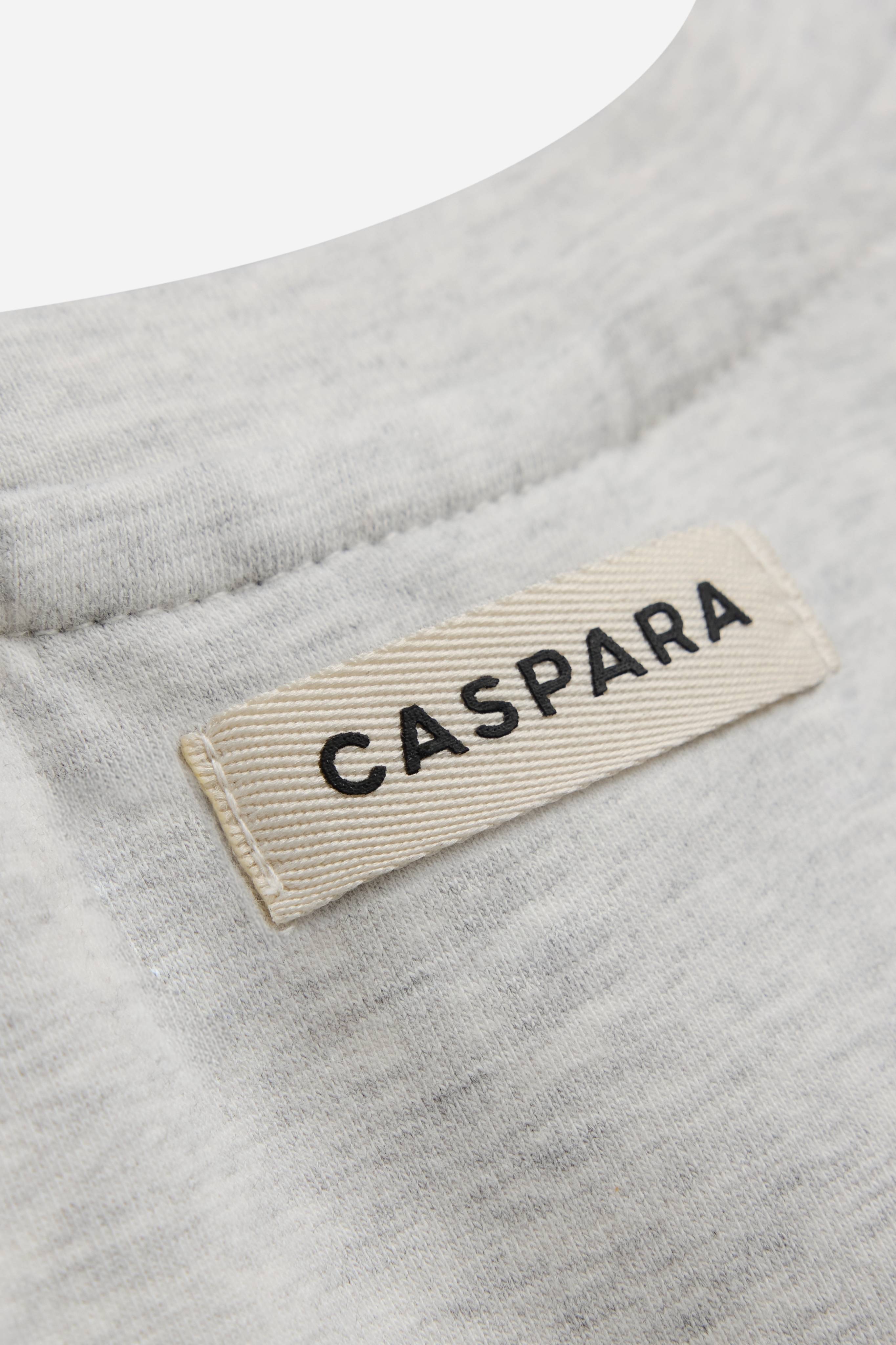 W. Baby Tee - Grey Melange
